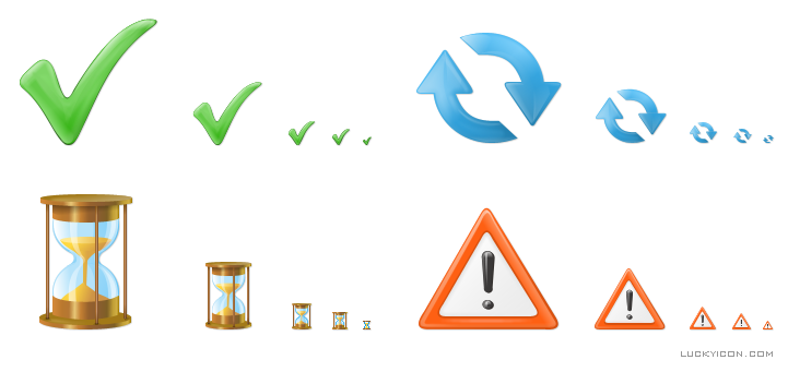 Icons in Vista style for DepositFiles