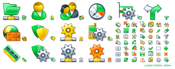Set of icons for UserGate 4.1